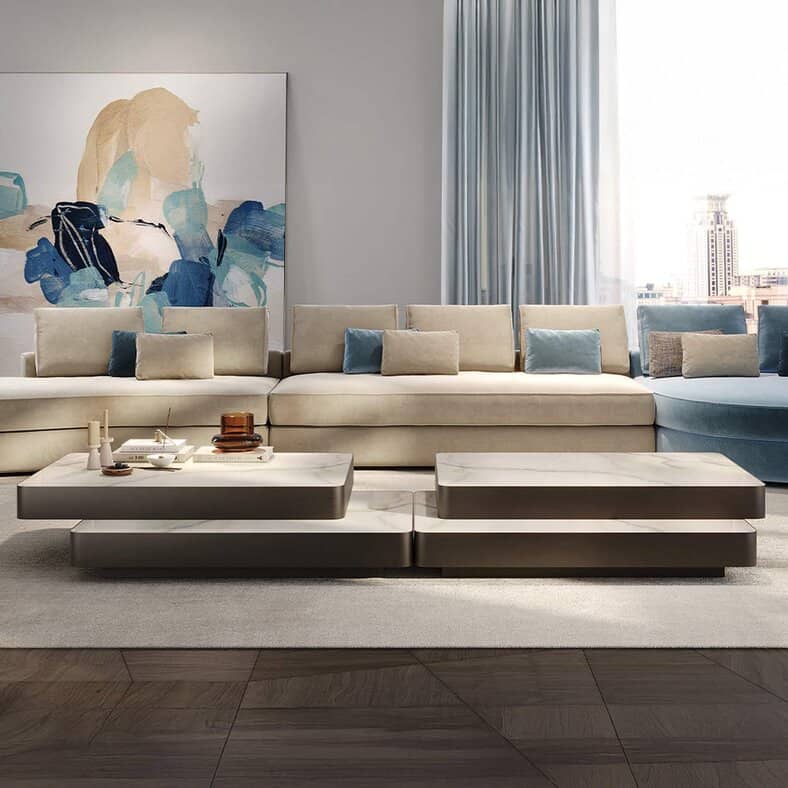 Arena Long Coffee Table | Furniture | Sklar Furnishings